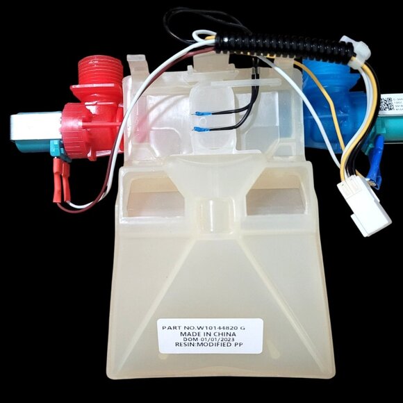 Washer Water Inlet Valve W10144820 G Compatible with Whirlpool Kenmore Amana NEW - Picture 1 of 7